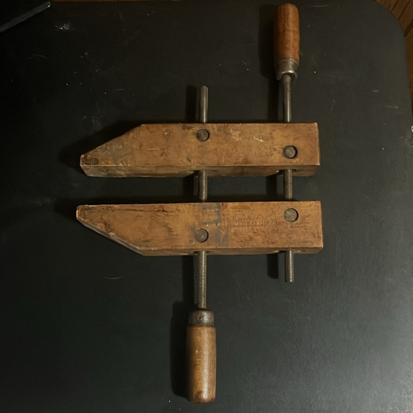 Jorgensen 8”10”12” Adjustable Handscrew Wood Clamp Set, Made In USA - Picture 8 of 9